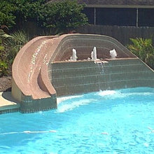 water slide