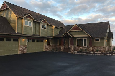 Custom Homes Exteriors in Salem, Oregon built by Mike Riddle Construction