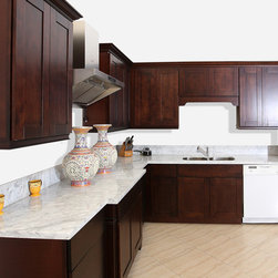 Espresso Shaker - Kitchen Cabinets