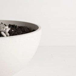 Hemi Fire Pit 26", 36" and 48" available in a range of colours - Fire Pits