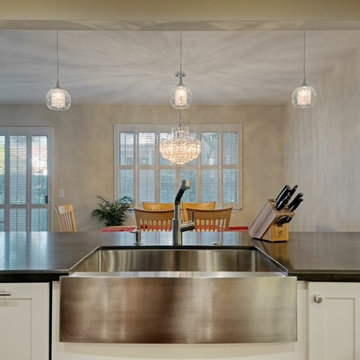 Classy White Kitchen