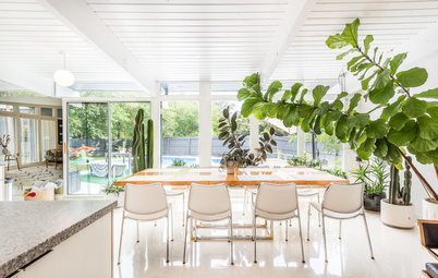 My Houzz: Lush Oasis in a Modern Indoor-Outdoor Family Home