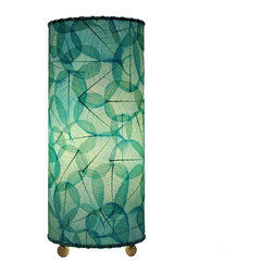 Eangee Home Designs Banyan Table Lamp | Sea Blue Shade - Table Lamps