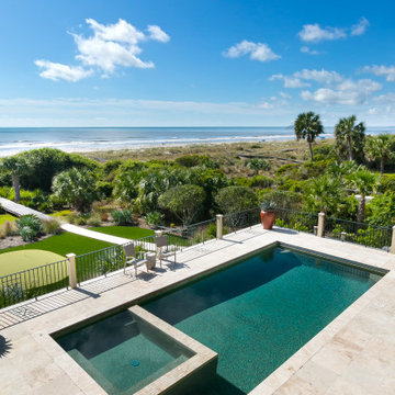 Kiawah Luxury Pool & Spa Overlooking Ocean
