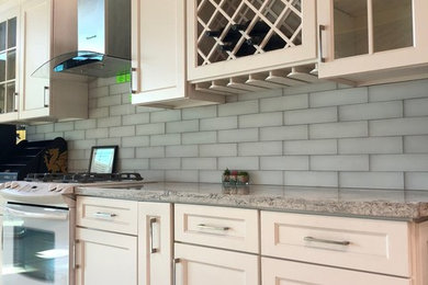 Kitchen - transitional kitchen idea in Other