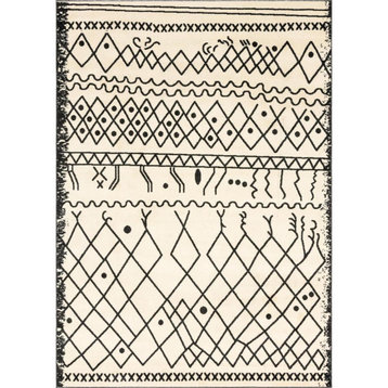 Unique Loom Tribal Fez Rug, 7'x10'