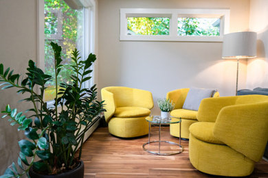 Living room - modern living room idea in Other