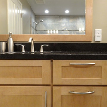 Ayers Rock: Ann Arbor Bath Remodel for Two