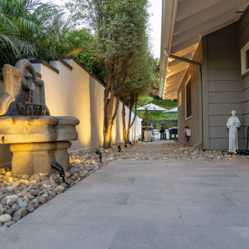Full Backyard and Front yard Remodeling Project in Corona Del Mar