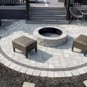 3 Season Room, Rooftop Deck, Azek Deck and Unilock Paver Patio