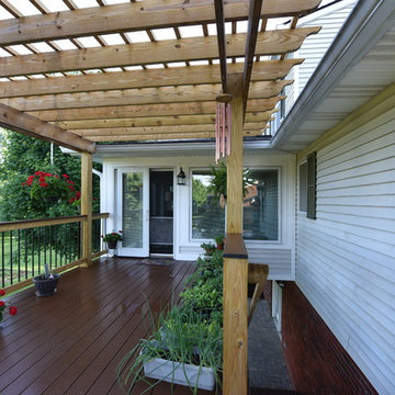 Residential outdoor living addition