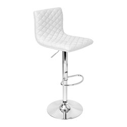 Caviar Bar Stool - WHITE - Bar Stools And Counter Stools