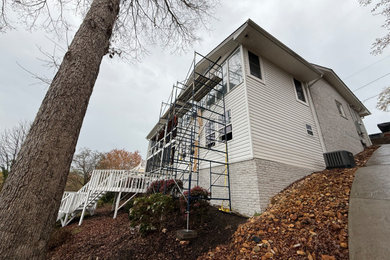 Inspiration for an exterior home remodel in Charlotte