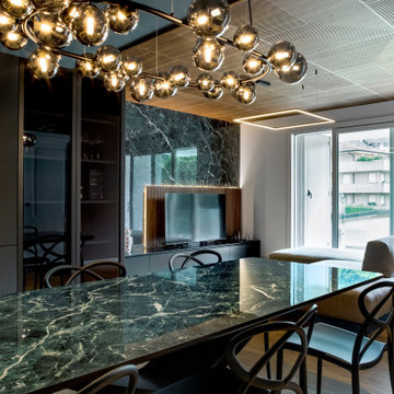Riqualificazione appartamento zona living open space