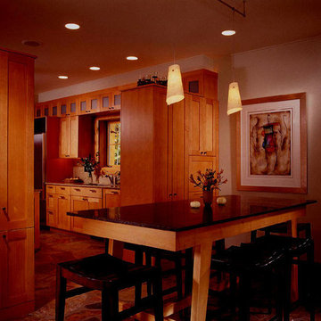MODERN NATURAL LOG HOME