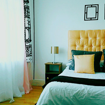 Art deco style bedroom