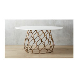 circuit dining table | CB2 - Dining Tables
