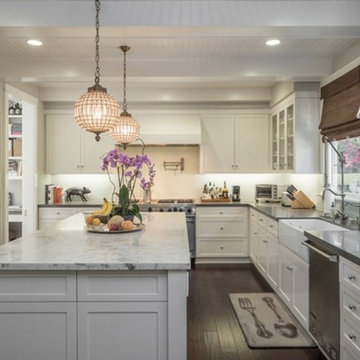 Hampton Style White Kitchen