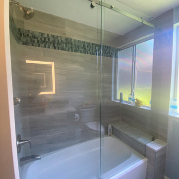Residential Glass Stair Case