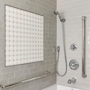 Edina Updated Retro Bathroom