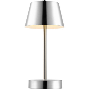 Laita Table Lamp, Nickel