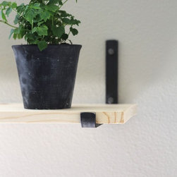 Steel J Bracket - Display And Wall Shelves 