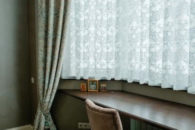 モスクワにあるコンテンポラリースタイルのおしゃれな住まいの写真