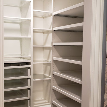 IKEA PAX Wardrobe Inside Walk-in Closet