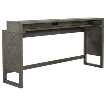 Console Bar Table Contemporary Grey