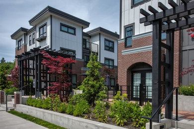 Example of a trendy exterior home design in Vancouver
