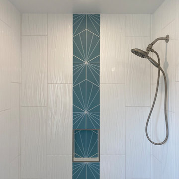 Twisting Master Bathroom