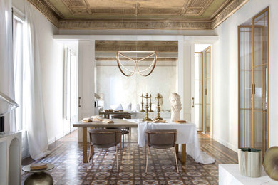 Dining room - mid-sized dining room idea in Barcelona