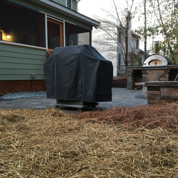 Pizza Oven + Gas Fire Pit