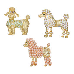 Joanna Buchanan Ostravia Poodle Tree Decoration - Christmas Ornaments