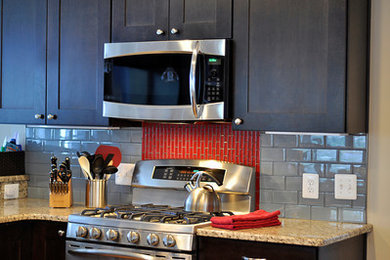Inspiration for a contemporary kitchen remodel in DC Metro