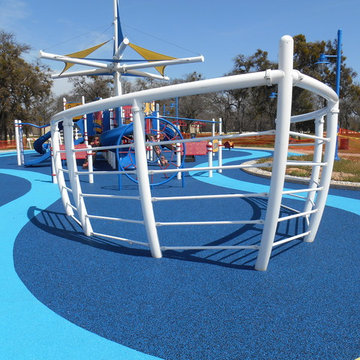 No Fault Safety Surface for residential and commercial playgrounds.