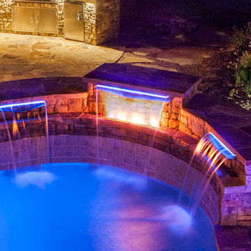 Pebble tech pools