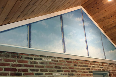 Sunroom - contemporary sunroom idea in Philadelphia
