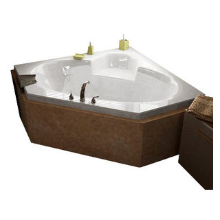 Atlantis Whirlpools Sublime 60 x 60 Corner Soaking Drop-In Bathtub -  Contemporary - Bathtubs - by Luxury Plumbing USA | Houzz