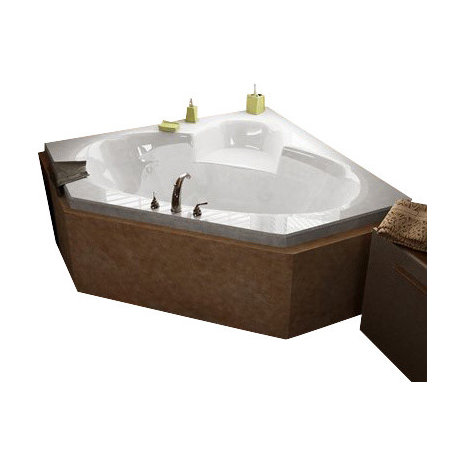 Atlantis Whirlpools Sublime 60 x 60 Corner Soaking Drop-In Bathtub