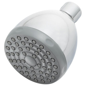 Single-Function 1.5 GPM Commercial Shower Head, Polished Chrome