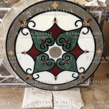 Classic Decor Marble Medallions 700 $ (with Packing)