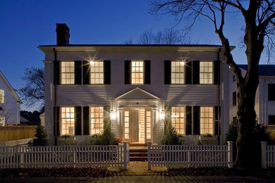 Example of a classic exterior home design in Orange County