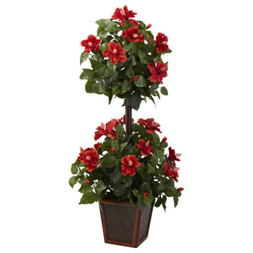 39" Hibiscus Topiary