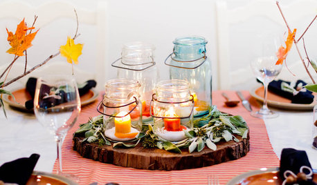 Sublimez votre table d'automne avec des végétaux