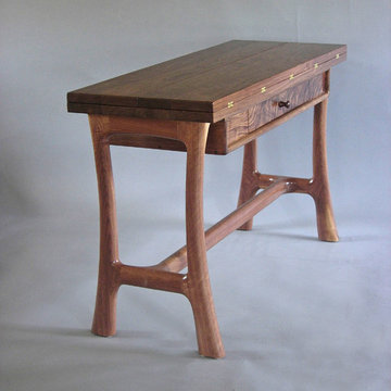 American black walnut table with leaves