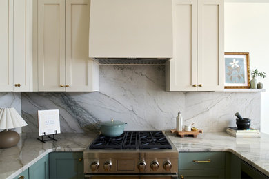 Transitional kitchen photo in Philadelphia