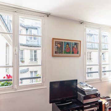Rénovation de fenêtres en bois dans le 2ème arrondissement de Paris