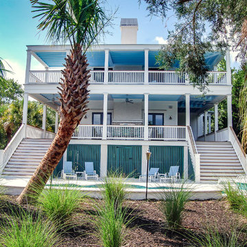 Classic Southern Charm Custom Home with Beach Influences on Sullivan's Island