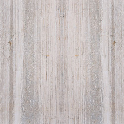 Silver Crystal Sabbiato Travertine Bookmatch - Kitchen Countertops